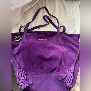 Michael Kors Suede Tote